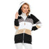 2021  New Autumn and Winter Loose Plush Multi-Color Hooded Jacket